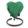 Green Loving Heart Keepsake