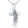 Mary's Cross Silver Keepsake