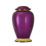 Gleaming Purple Urn