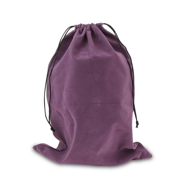 Purple Velvet Cosmetic Bag