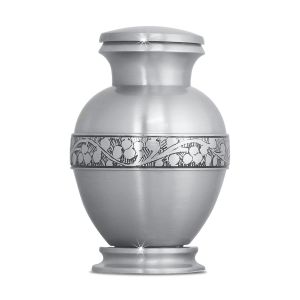 Protected Pewter Infant Urn