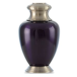 Modern Purple Urn